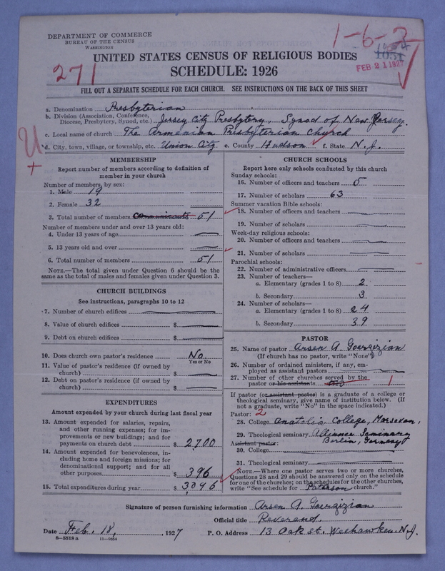 Scan of Presbyterian Church in the United States of America: 1054