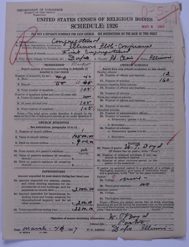 Scan of Congregational Churches: 2393