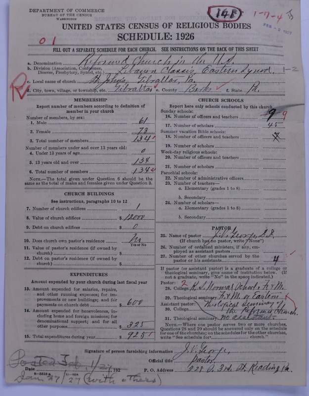 Scan of Reformed Church in the United States: 141