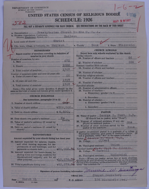 Scan of Presbyterian Church in the United States of America: 4208