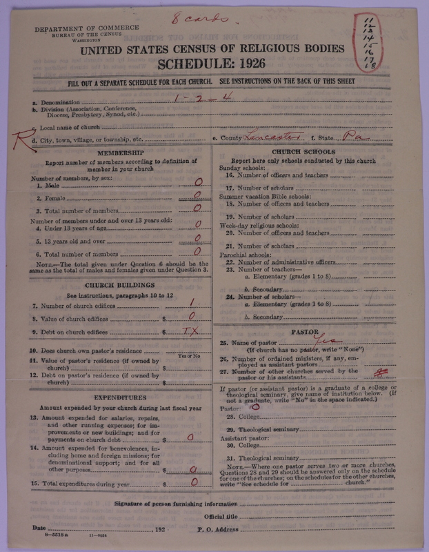 Scan of Reformed Mennonite Church: 18