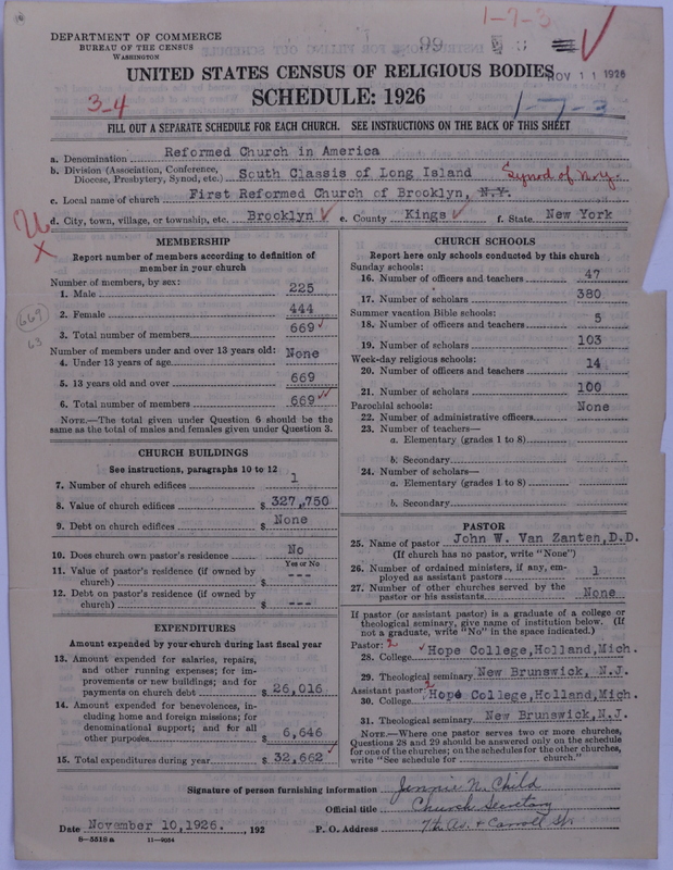 Scan of Reformed Church in America: 99
