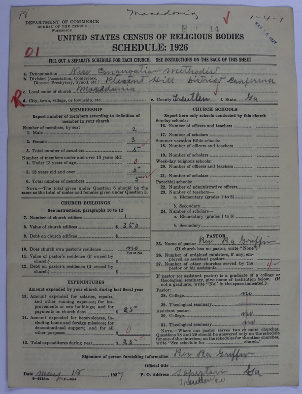 Scan of New Congregational Methodist Church: 14