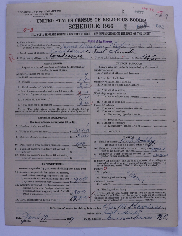 Scan of Church of the Nazarene: 686