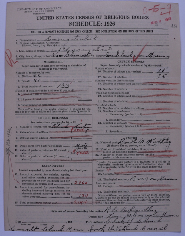 Scan of Congregational Churches: 48