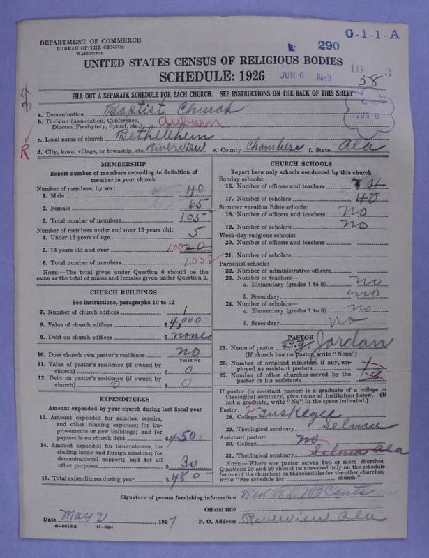 Scan of Negro Baptists: 290