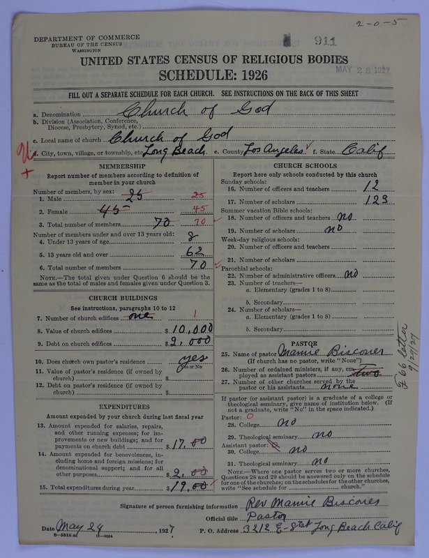 Scan of Church of God (Headquarters, Anderson, Ind.): 911