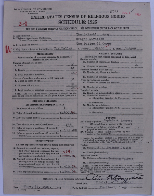 Scan of Salvation Army: 970