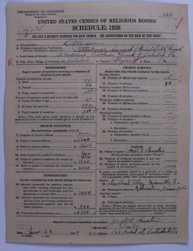 Scan of United Lutheran Church in America: 519