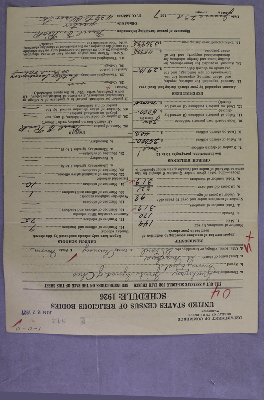 Scan of Synod of the Reformed Presbyterian Church of North America: 542