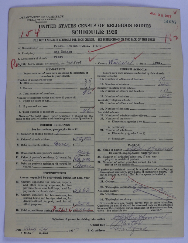 Scan of Presbyterian Church in the United States of America: 5026