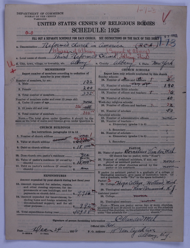 Scan of Reformed Church in America: 5
