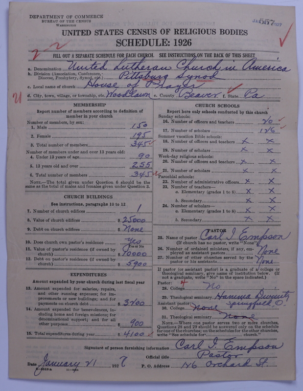 Scan of United Lutheran Church in America: 557