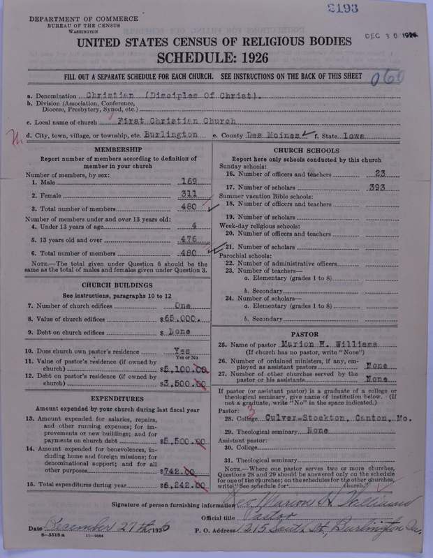 Scan of Disciples of Christ: 2193