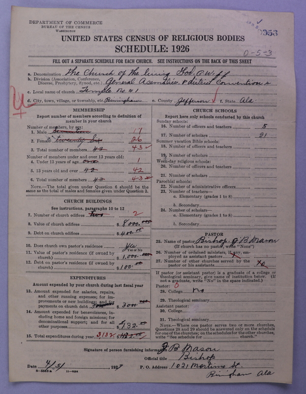 Scan of Church of the Living God, Christian Workers for Fellowship: 53