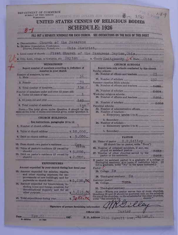 Scan of Church of the Nazarene: 168