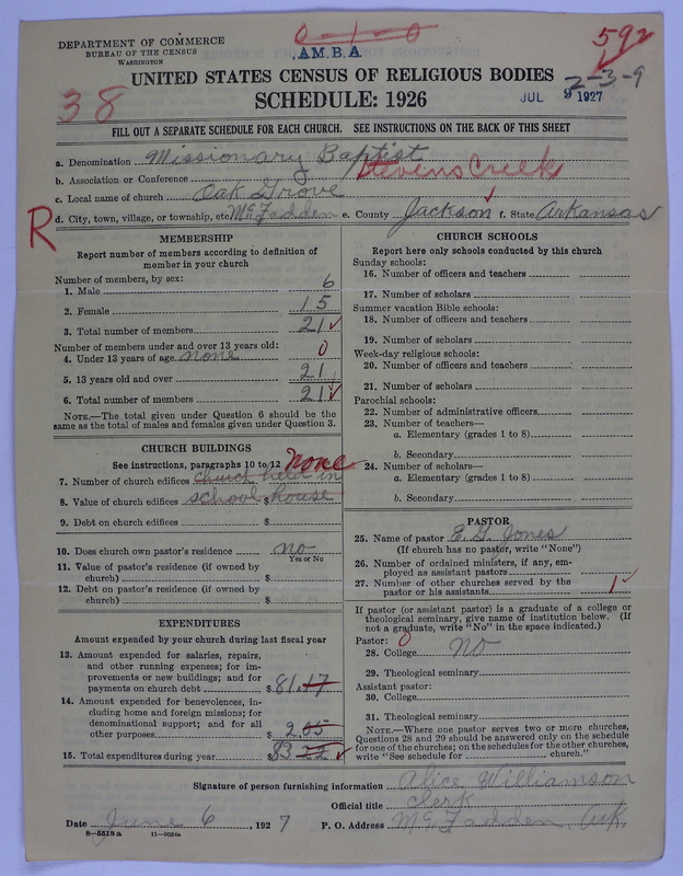 Scan of Landmark Baptist of America: 592