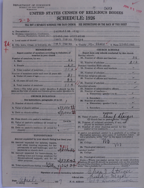 Scan of Salvation Army: 509