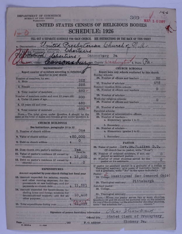 Scan of United Presbyterian Church of North America: 369