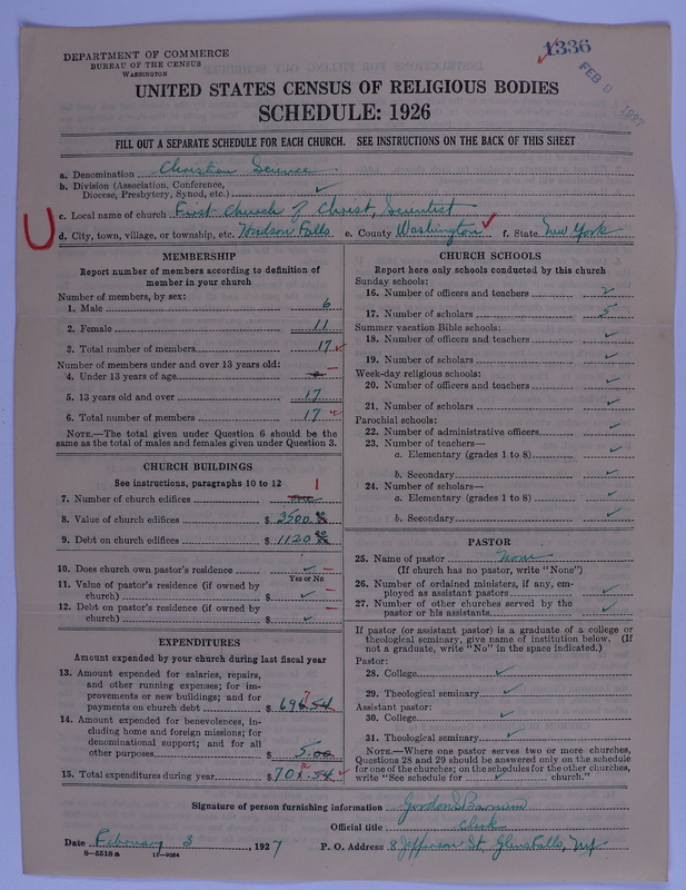 Scan of Church of Christ, Scientist: 1336