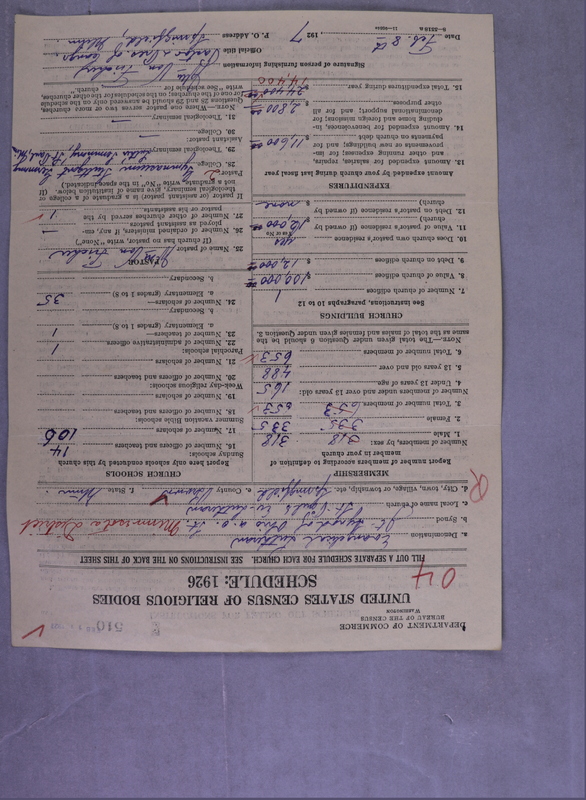 Scan of Synod of the Reformed Presbyterian Church of North America: 510