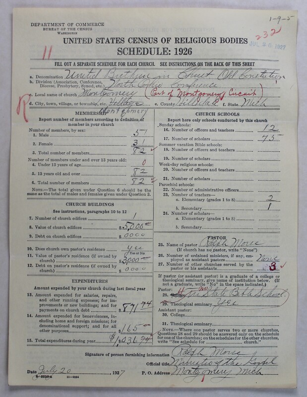 Scan of Church of the United Brethren in Christ (Old Constitution): 232