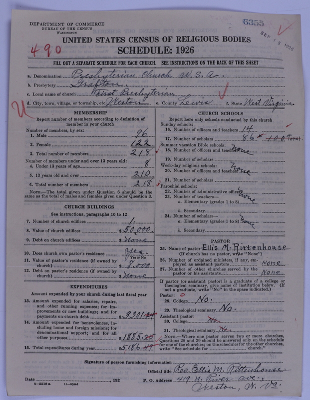 Scan of Presbyterian Church in the United States of America: 6355