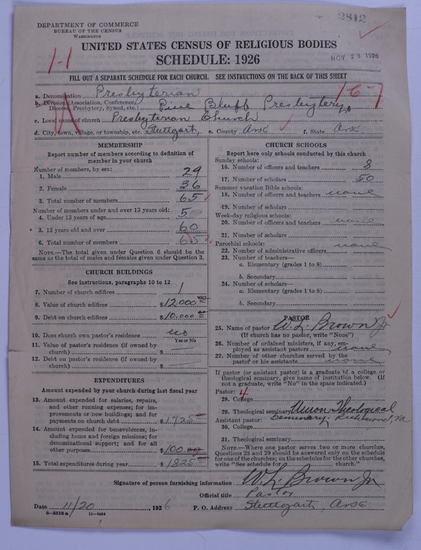 Scan of Presbyterian Church in the United States: 2812