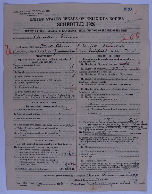Scan of Church of Christ, Scientist: 320