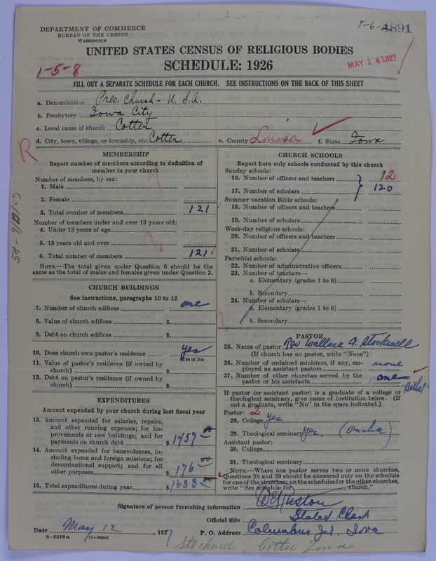 Scan of Presbyterian Church in the United States of America: 4891