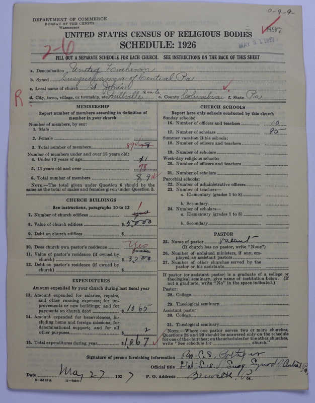 Scan of United Lutheran Church in America: 897
