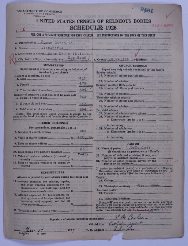 Scan of Roman Catholic Church: 9481