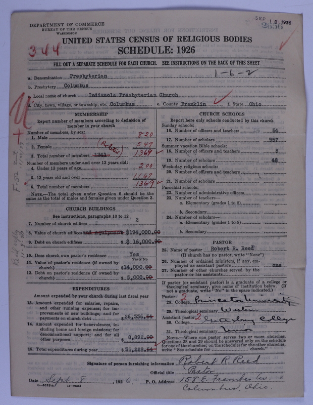 Scan of Presbyterian Church in the United States of America: 2656