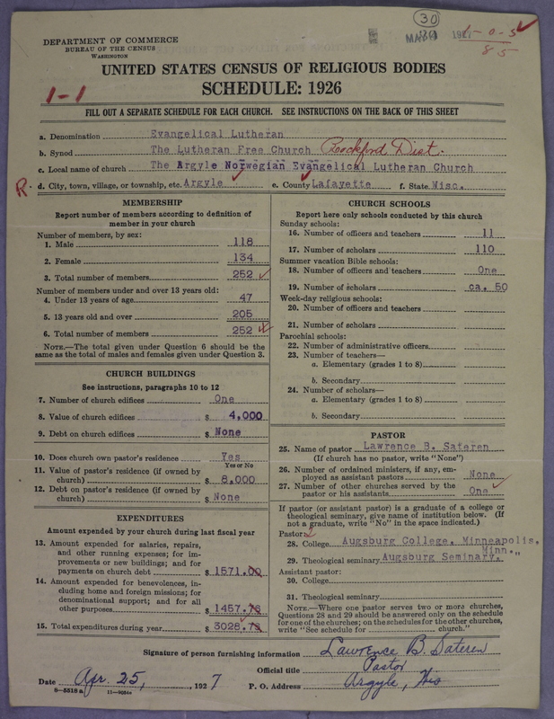 Scan of Lutheran Free Church: 30