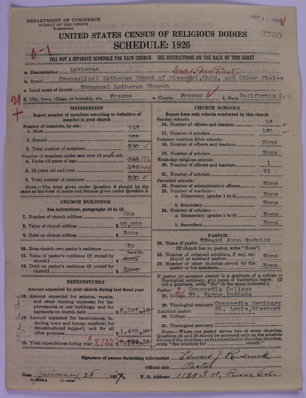 Scan of Evangelical Lutheran Synodical Conference of America: Evangelical Lutheran Synod of Missouri, Ohio, and Other States: 3755