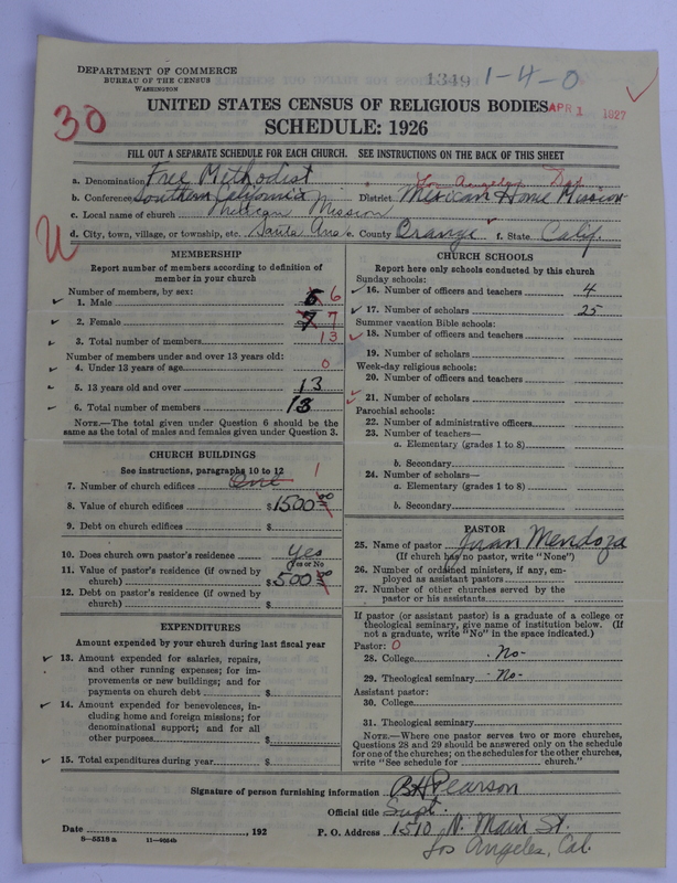 Scan of Free Methodist Church of North America: 1349