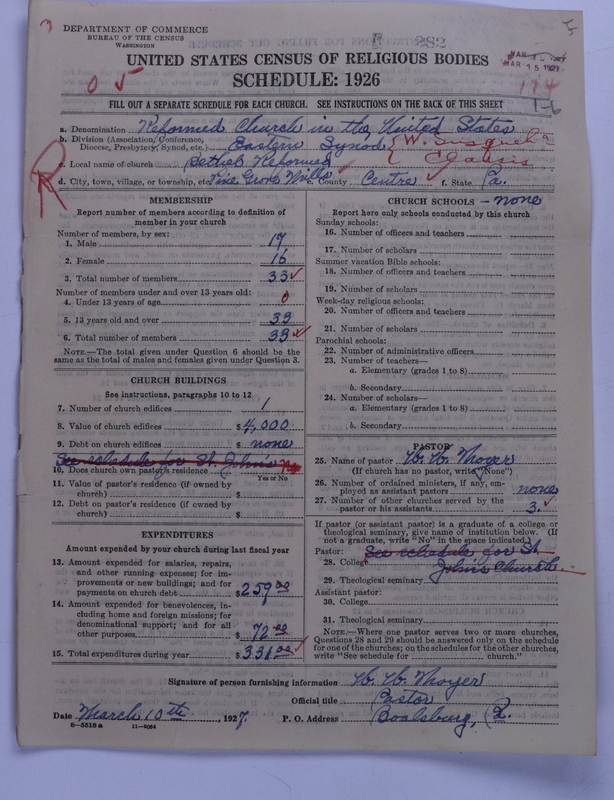 Scan of Reformed Church in the United States: 282