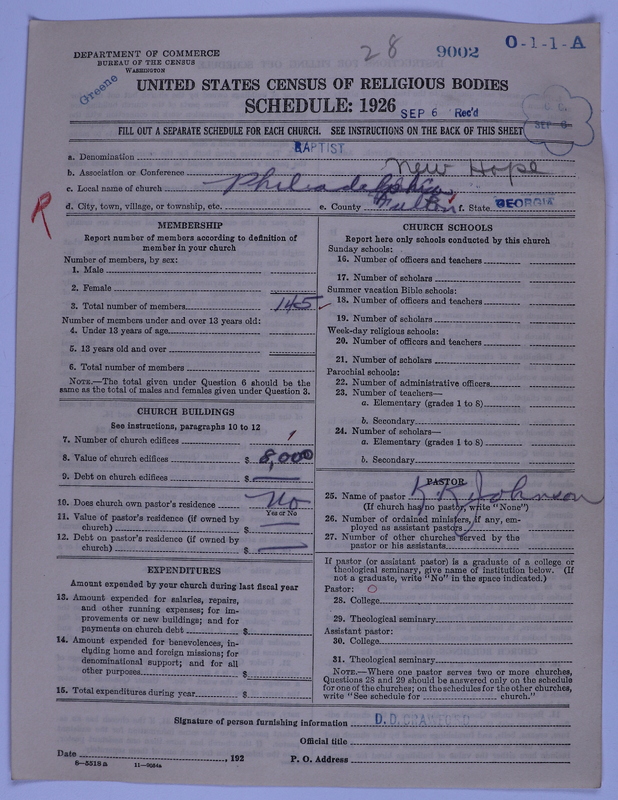 Scan of Negro Baptists: 9002