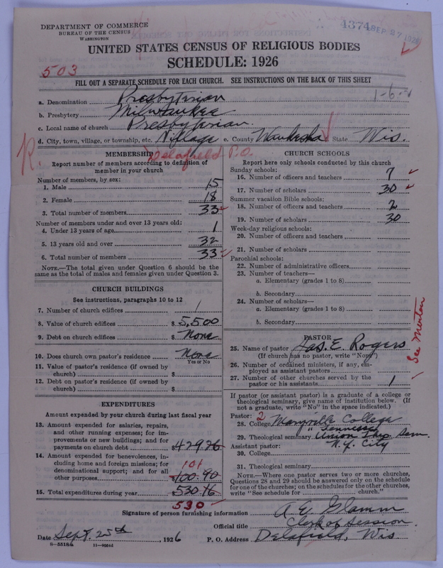 Scan of Presbyterian Church in the United States of America: 4374