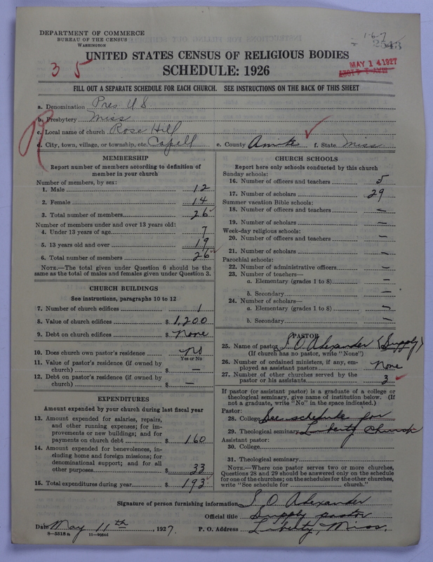 Scan of Presbyterian Church in the United States: 2543