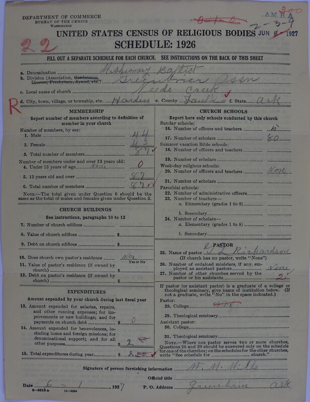 Scan of Landmark Baptist of America: 300