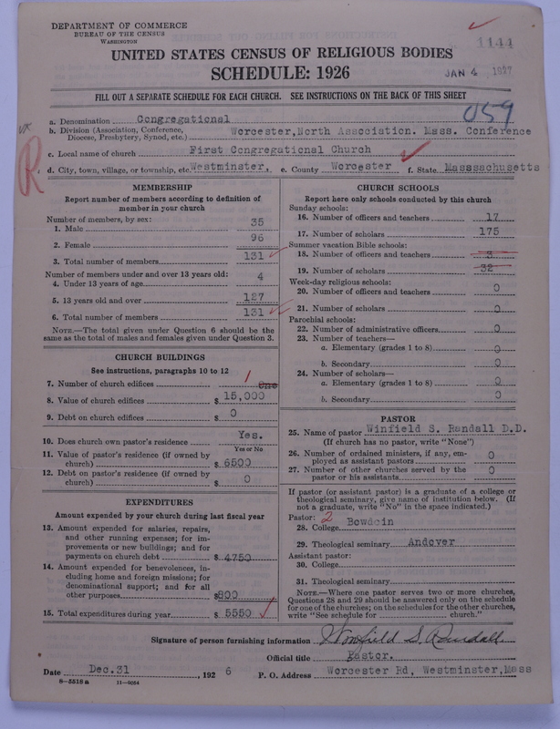 Scan of Congregational Churches: 1144