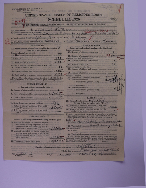Scan of Evangelical Lutheran Synodical Conference of America: Evangelical Lutheran Synod of Missouri, Ohio, and Other States: 3000