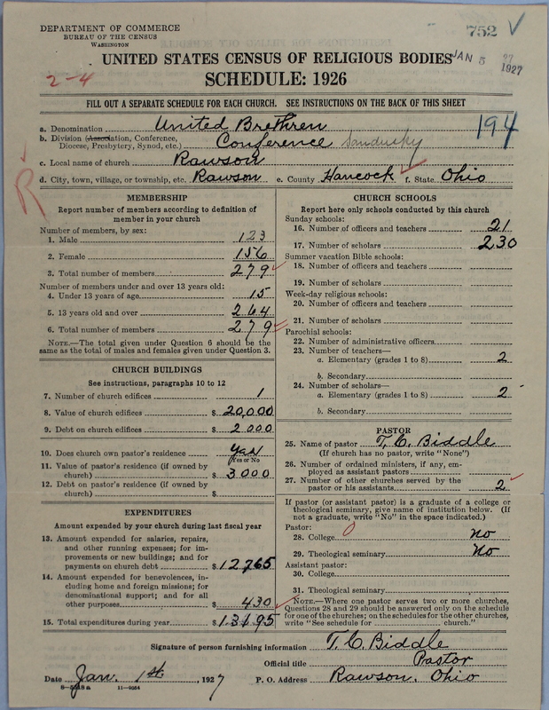 Scan of Church of the United Brethren in Christ: 752