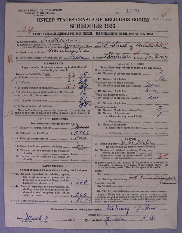 Scan of Norwegian Lutheran Church of America: 1979