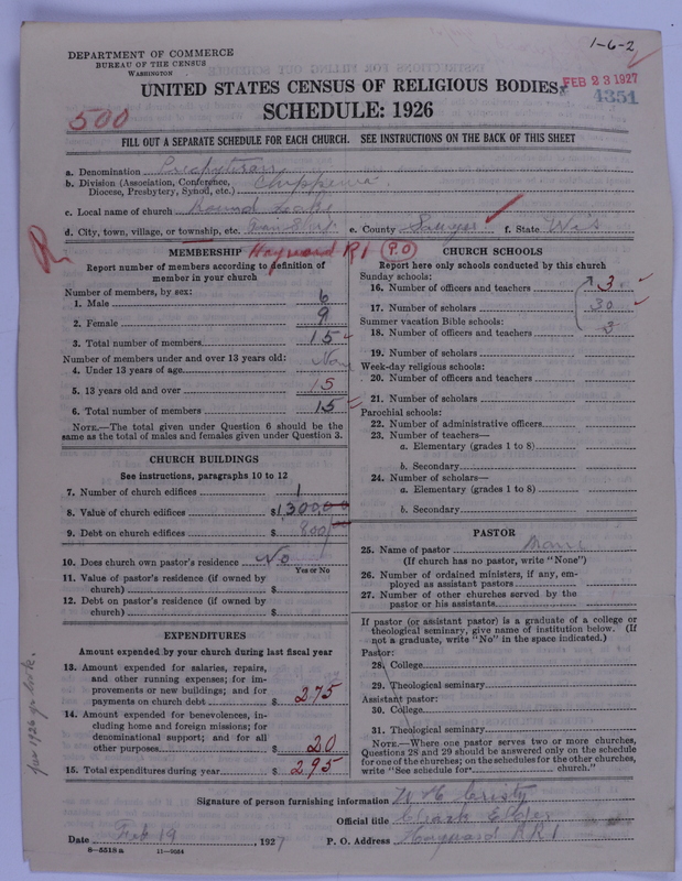 Scan of Presbyterian Church in the United States of America: 4351