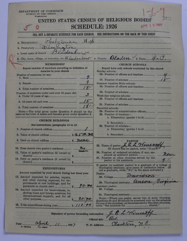 Scan of Presbyterian Church in the United States: 773