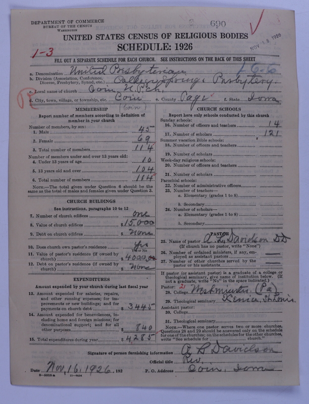 Scan of United Presbyterian Church of North America: 690