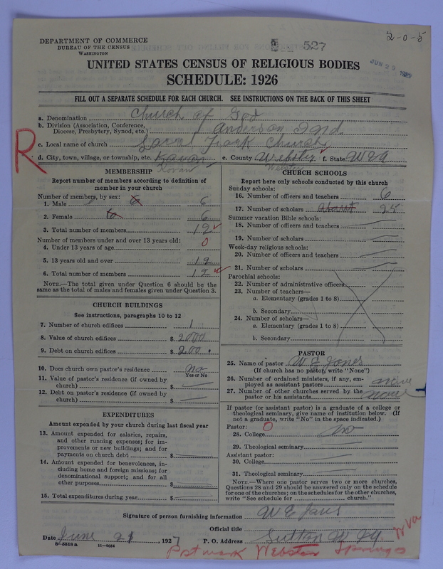 Scan of Church of God (Headquarters, Anderson, Ind.): 527