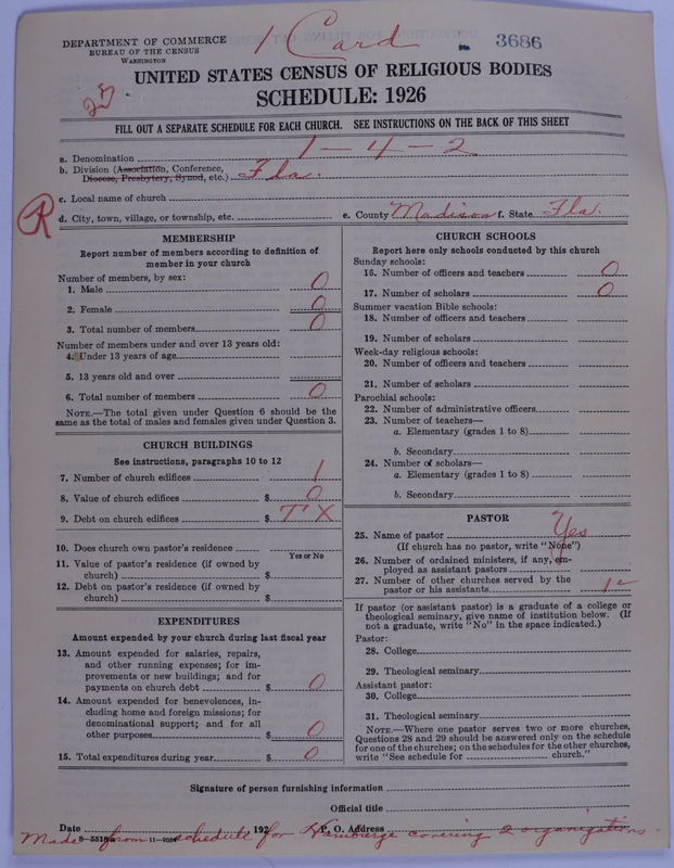 Scan of African Methodist Episcopal Church: 3686